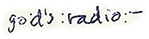god's radio -